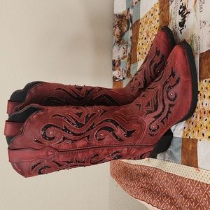 WILD THANG LEATHER BOOT Laredo size 10